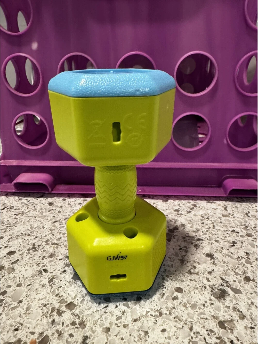 ⭐️Fisher-Price Laugh & Learn Baby To Toddler Toy Countin’ Reps Dumbbell Rattle